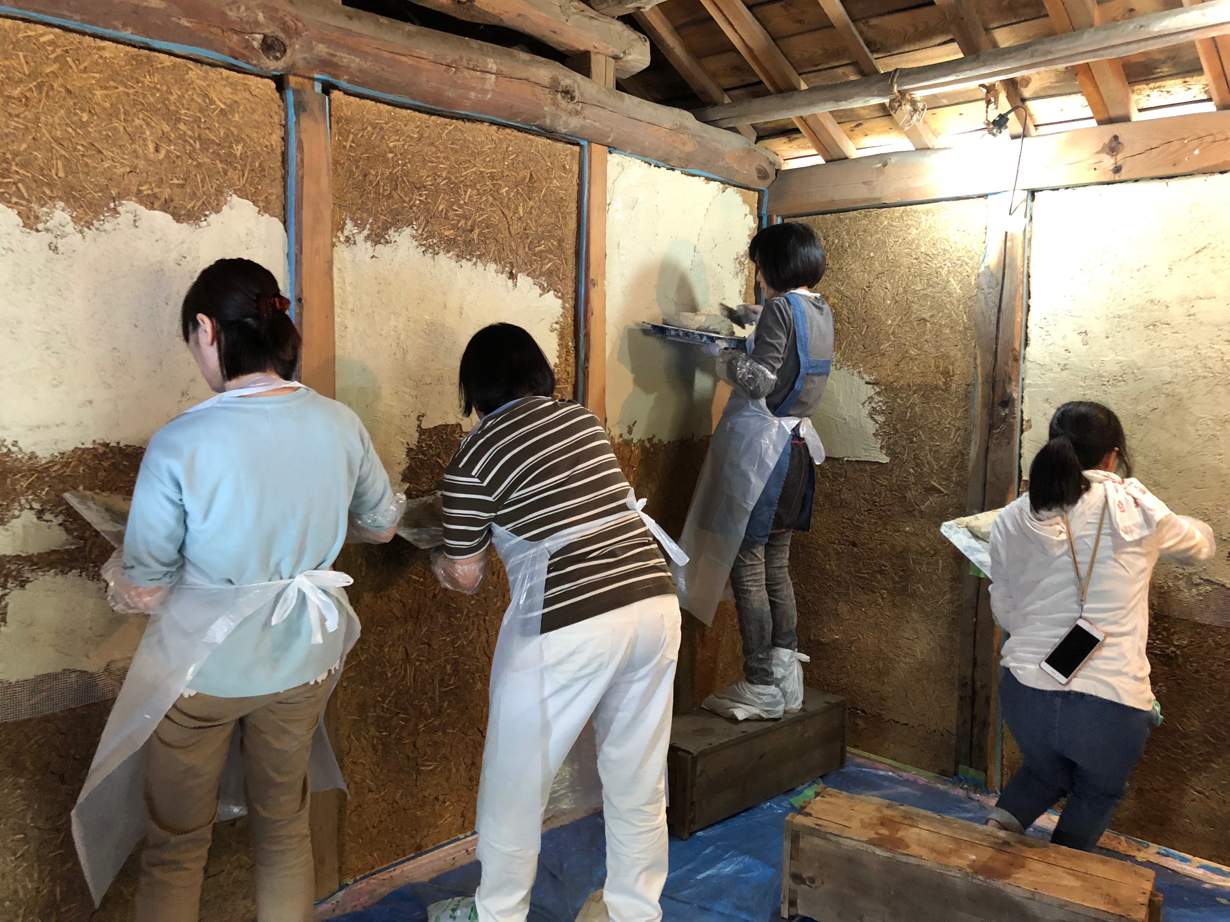 瀬戸漆喰diyワークショップ